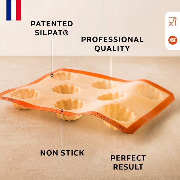 Silpat Perfect Mini Fluted Cake Mold Product Features