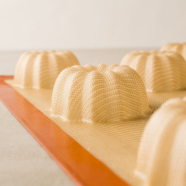 Silpat Perfect Mini Fluted Cake Mold Close Up