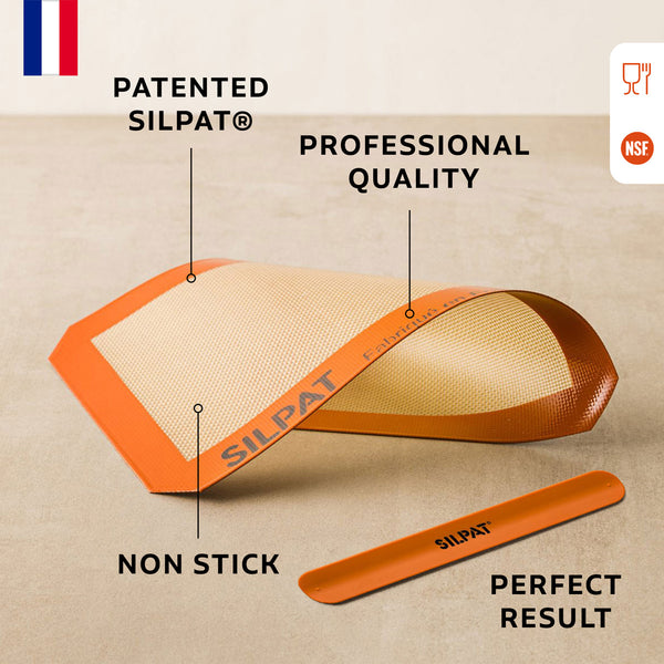 Silpat Half Size Baking Mat & Sil-band Product Features