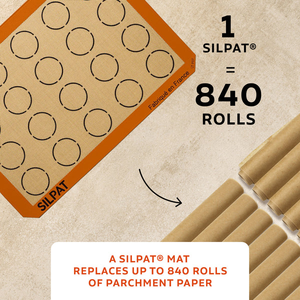 Silpat Macaron Baking Mat Is More Eco-Friendly Than Parchment Paper