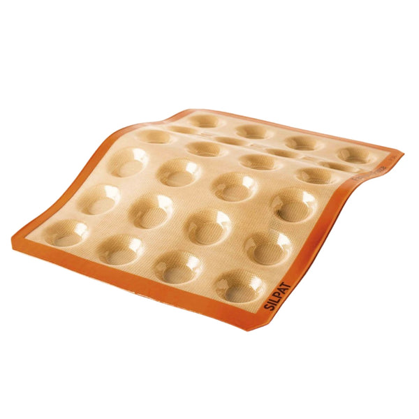 Silpat Mini Tartelette Mold with 24 nonstick cavities for tartlets