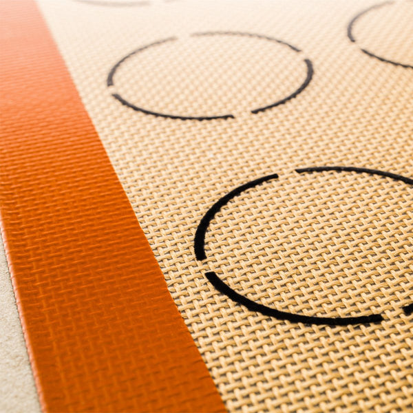 Silpat Macaron Baking Mat Close Up