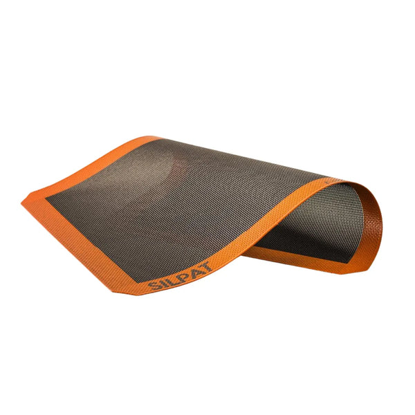 Silpat Boulangerie mat used on baking tray in oven