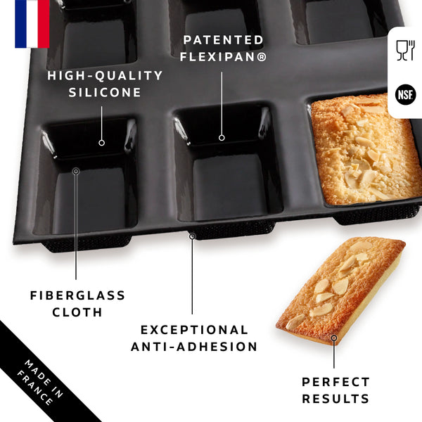 Flexipan 6 Financier Mold Graphic