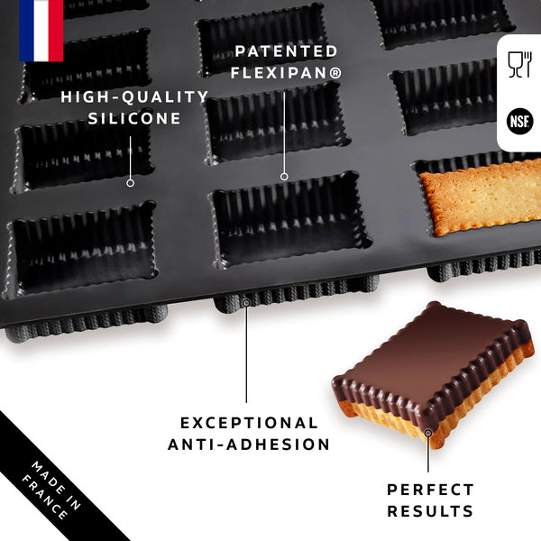 Flexipan 12 Petit-Beurre Mold Graphic