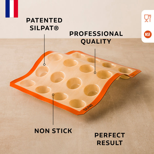 Silpat Perfect Mini Muffin Mold Features