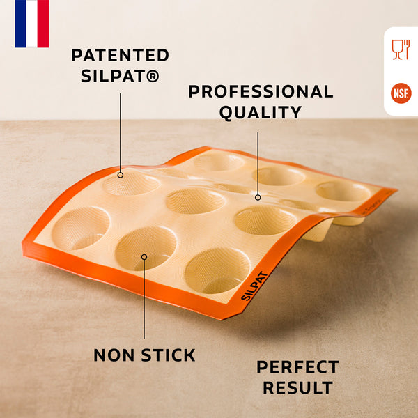 Silpat Perfect Muffin Mold Features