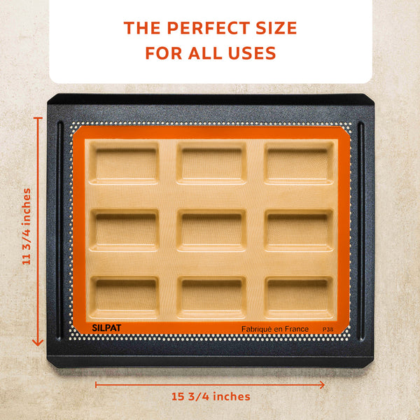 Silpat Perfect Mini Loaf Mold Features