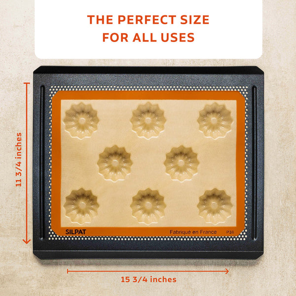 Silpat Mini Brioche Mold Features