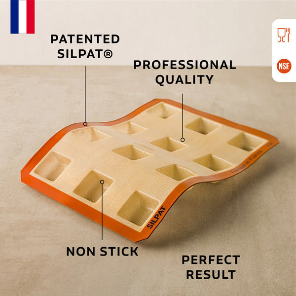 Silpat Perfect Brownie Mold Product Features