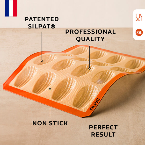 Silpat Perfect Madeleine Mold Product Features