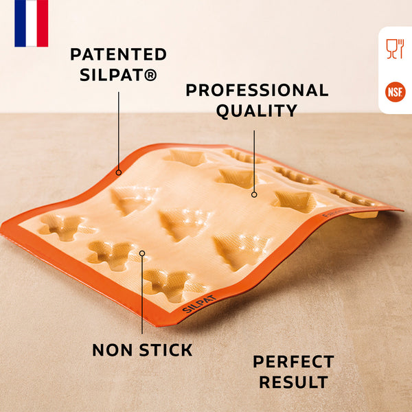 Silpat Holiday Treats Mold Product Features