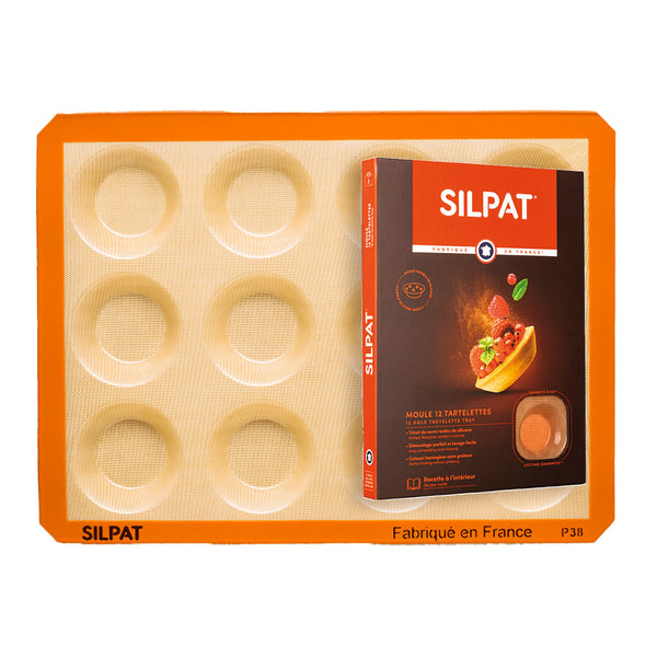 Silpat Perfect 12 Tartelette Mold And Packaging