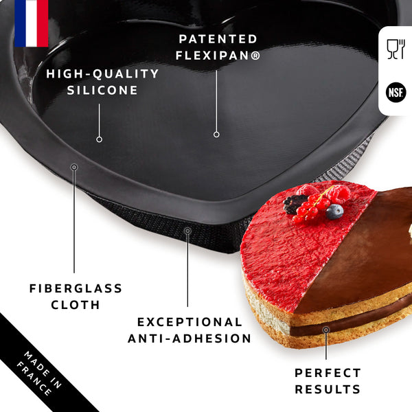 Flexipan Heart Mold Graphic
