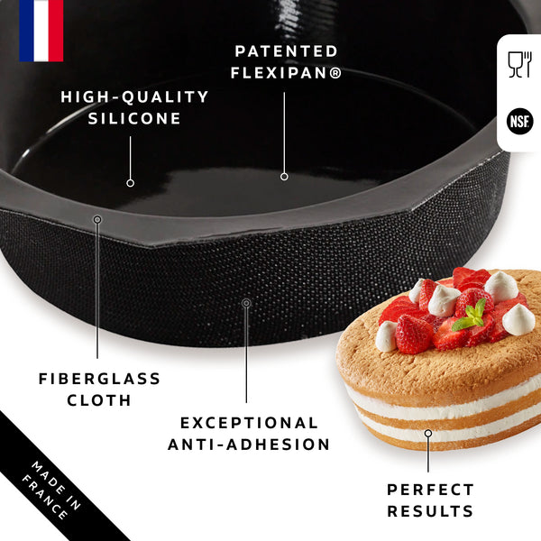 Flexipan Sponge Cake Mold Graphic