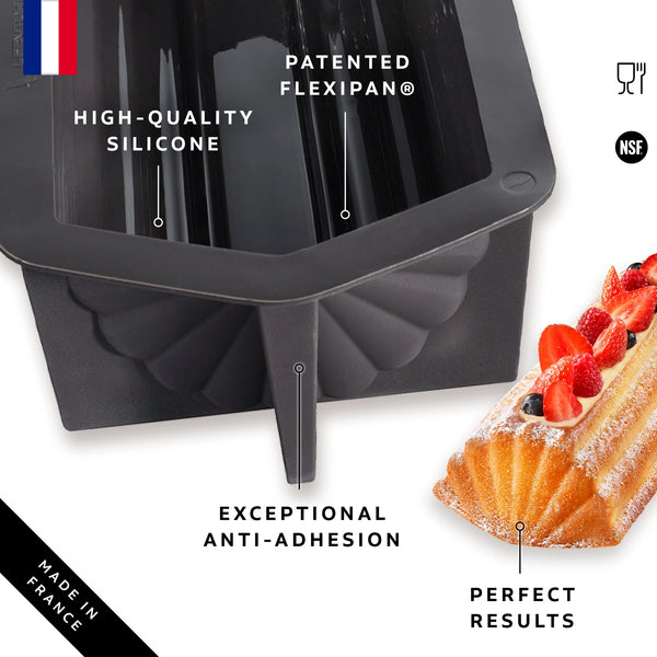 Flexipan Dominique Ansel’s Pound Cake Mold Graphic