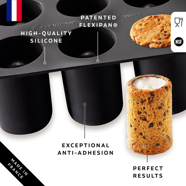 Flexipan Dominique Ansel’s Cookie Shot Mold Graphic 