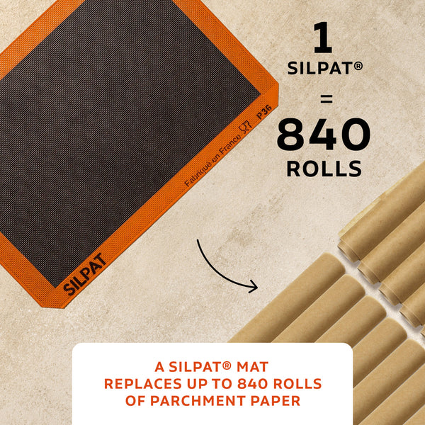 Silpat Boulangerie Half Size Is More Eco-Friendly Than Parchment Paper