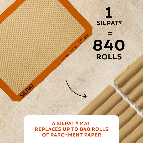 Silpat Half Size Baking Mat Is More Eco-Friendly Than Parchment Paper