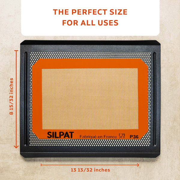 Jelly Roll Silpat On Baking Tray
