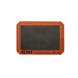 Silpat Boulangerie Quarter Size mat ready for baking artisan pastries