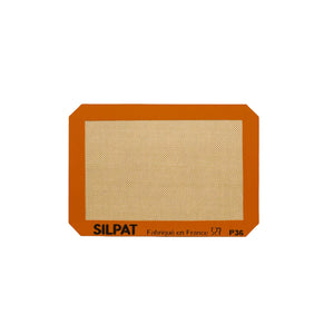 Silpat Petite Jelly Roll mat ready for jelly roll preparation