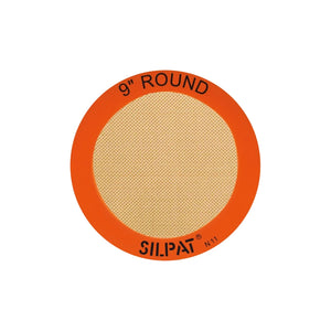 Close-up of baked dessert on Silpat 9-Inch Round Mat