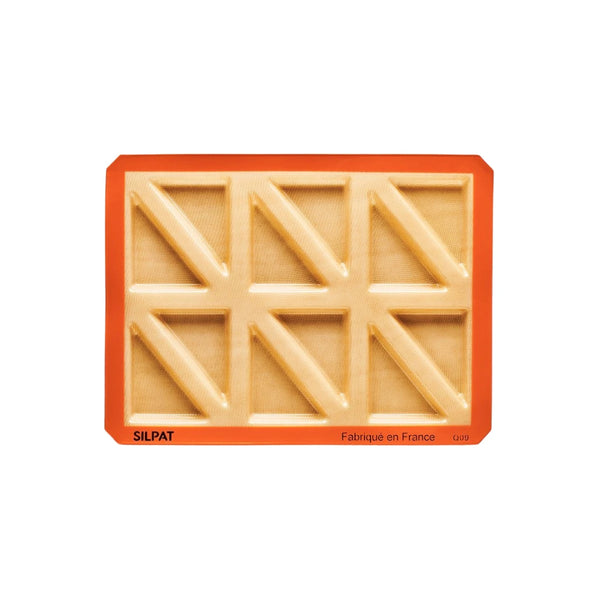 Silpat Perfect Scones Mold placed on a baking sheet