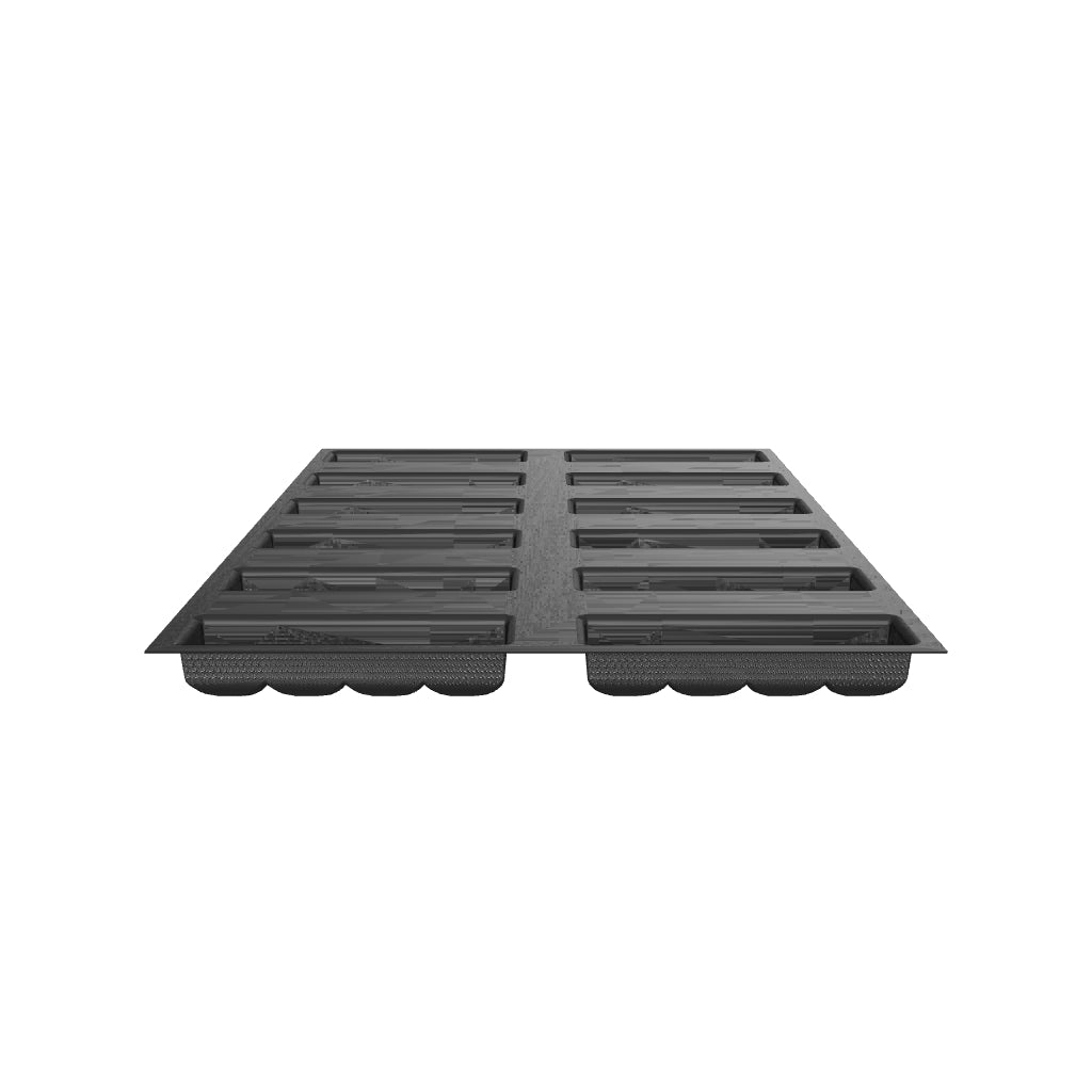 Moule 12 Barres Gourmandes Flexipan