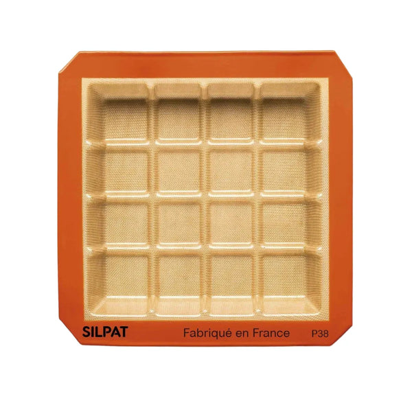Silpat Square Tablette Mold with multiple square cavities